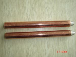 Hardware cobre revestido tierra Rod